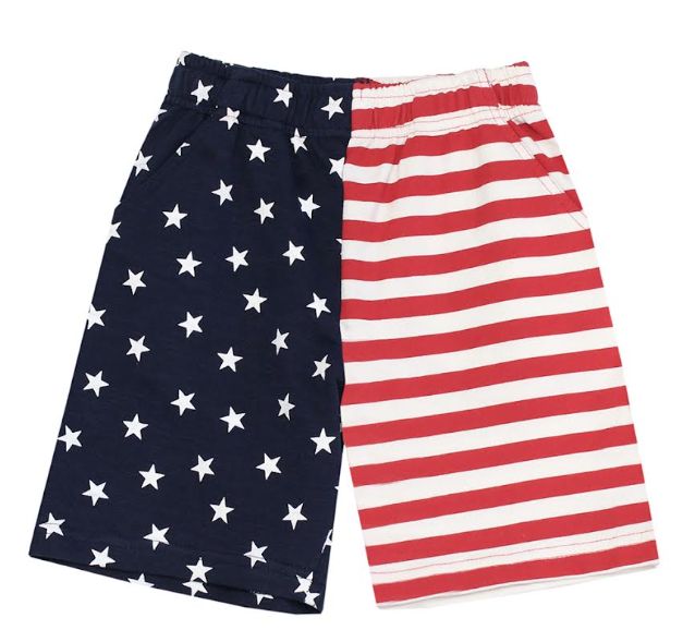 Globaltex Stars &amp; Stripe Shorts