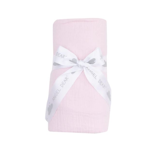 Angel Dear Solid Muslin Ballerina Swaddle Blanket, Size: O/S