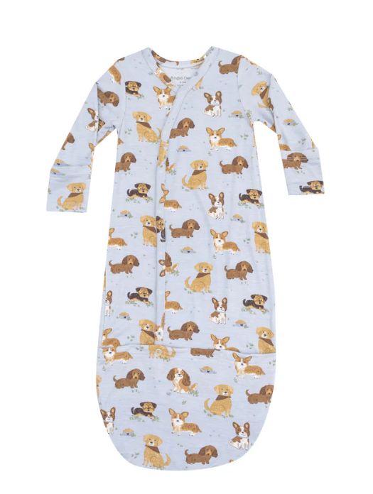 Angel Dear Best Friend Dogs Blue Bundle Gown