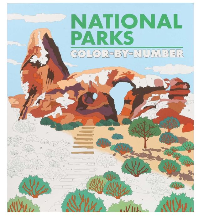 National Parks Color-By-Number