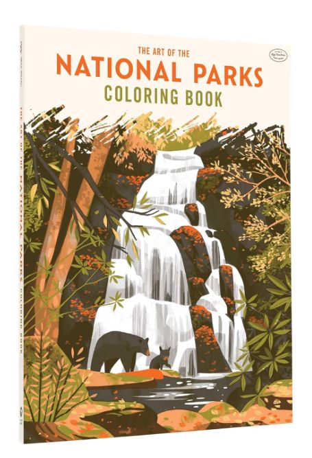 The Art of the National Parks Coloring Book