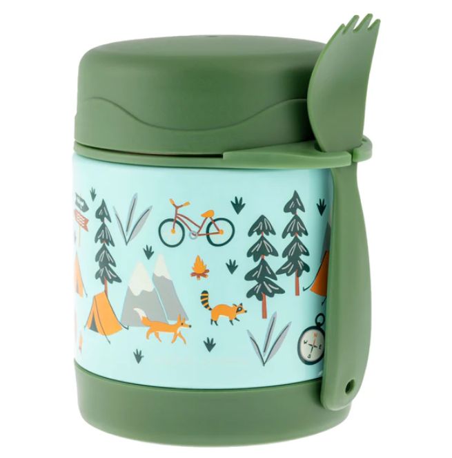 Stephen Joseph Insulated Food Jar- Outdoor