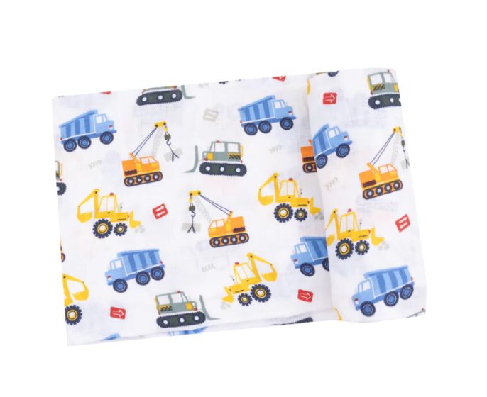 Cool Construction Swaddle Blanket, Size: O/S