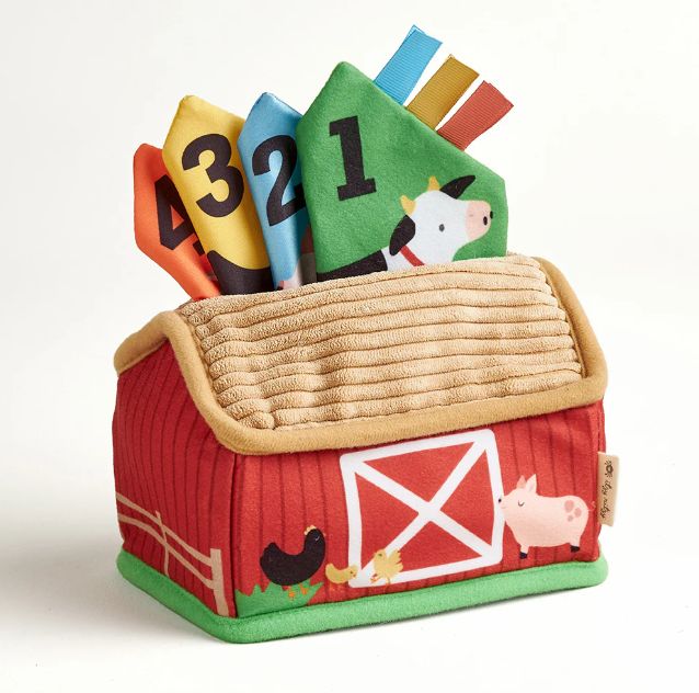 Itzy Ritzy - Sensory Scarf Barn Set
