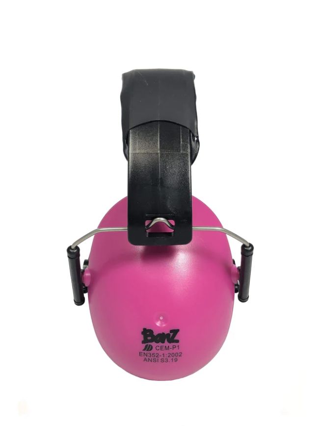 BANZ Kids Earmuffs-Noise Protection, Color: Pink