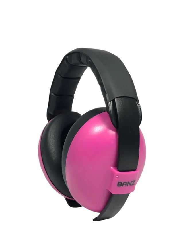 BANZ Baby Earmuffs-Noise Protection, Color: Pink