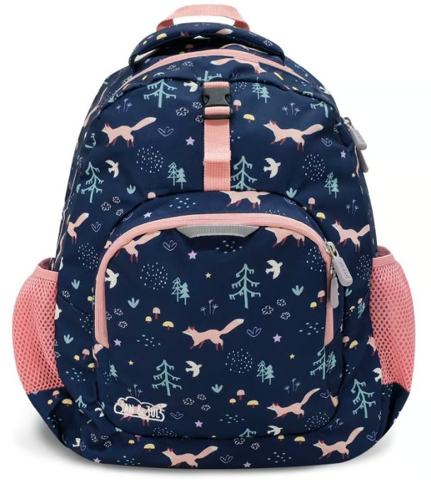 Jan &amp; Jul Kids Backpack- Navy Forest
