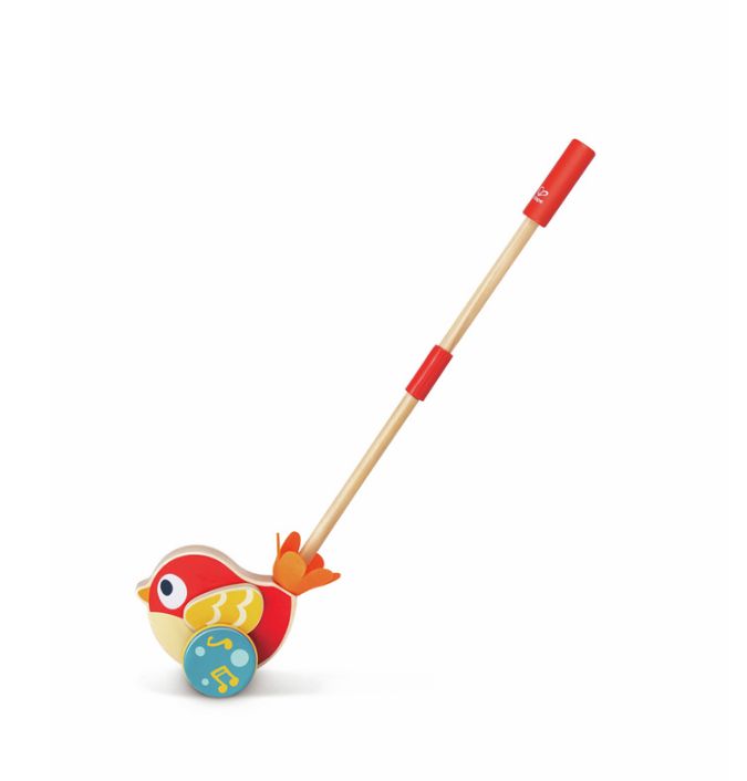 Hape Musical Push-Along Lilly Bird
