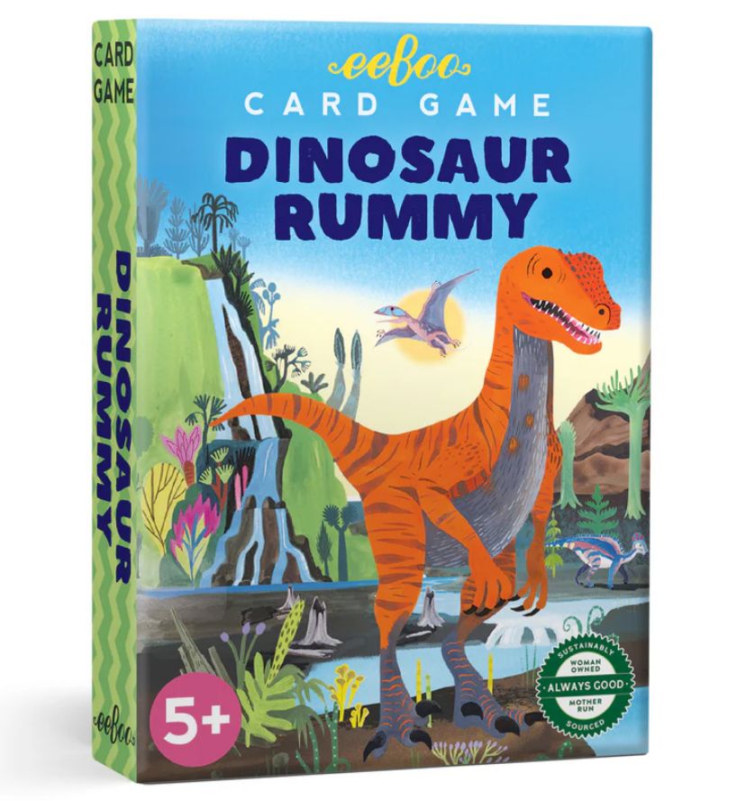 eeBoo Dino Rummy Playing Cards