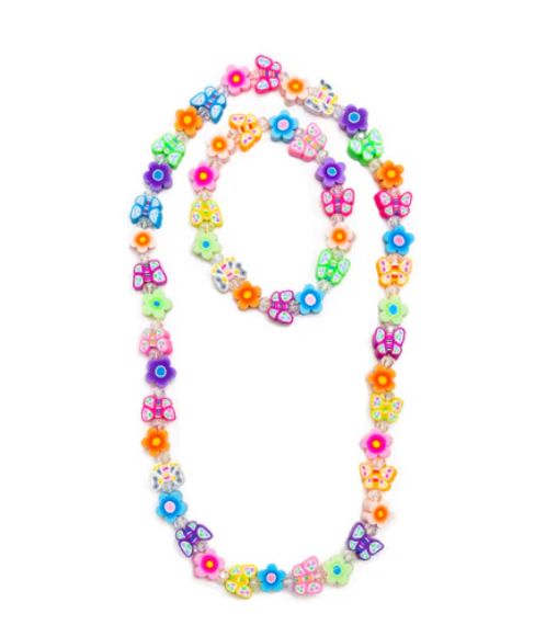 Great Pretenders Flutter Flower Necklace Set