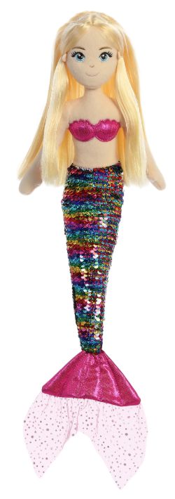 Aurora 18&quot; Sequin Sparkle Mermaid- Isla