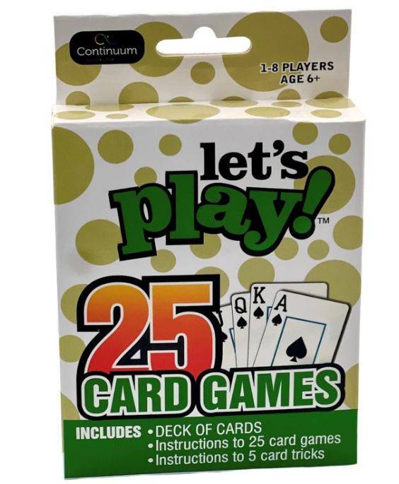 Lets Play 25 games- Cards