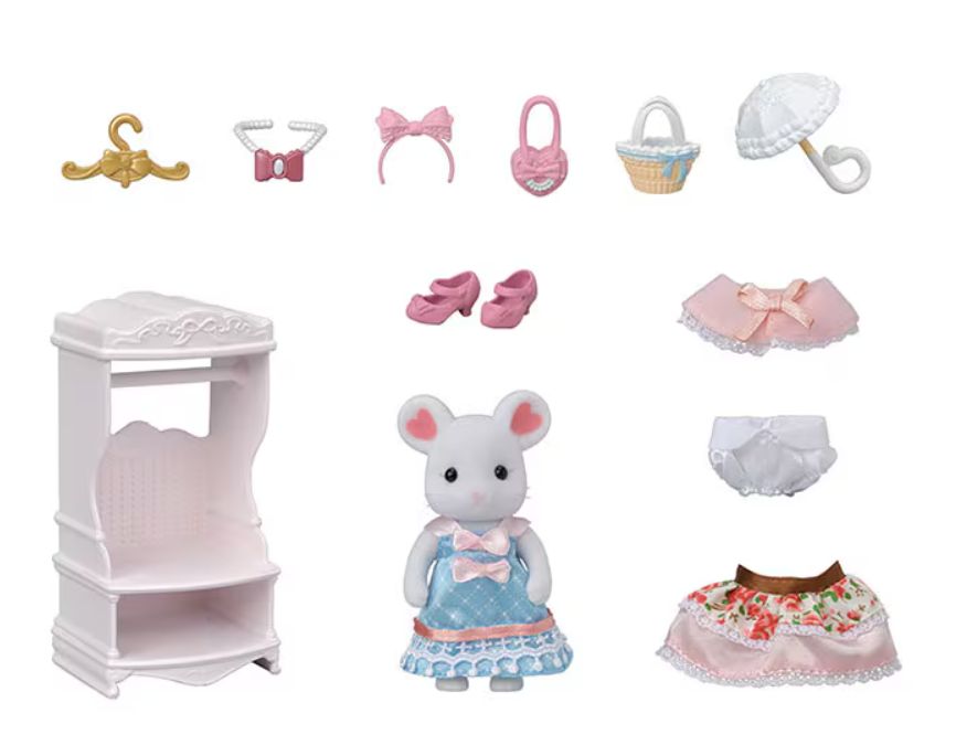 Calico Critter Fashion Playset- Sugar Sweet