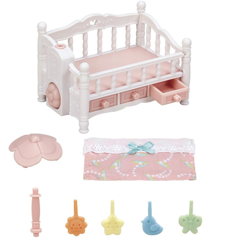 Calico Critter Crib With Mobile