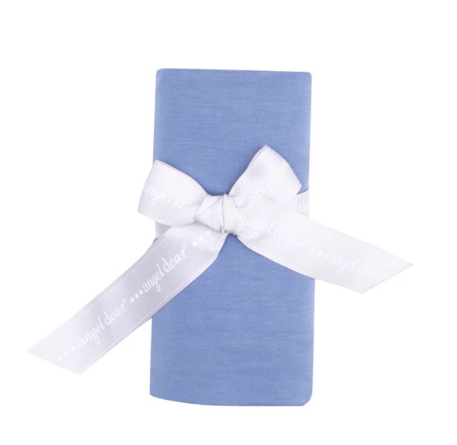 Angel Dear Swaddle Blanket- Country Blue