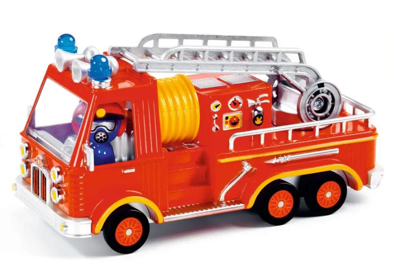 Djeco Crazy Motors Truck- Captain Fire