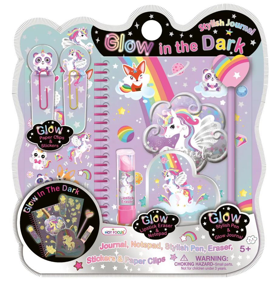Hot Focus Glow in the Dark Journal