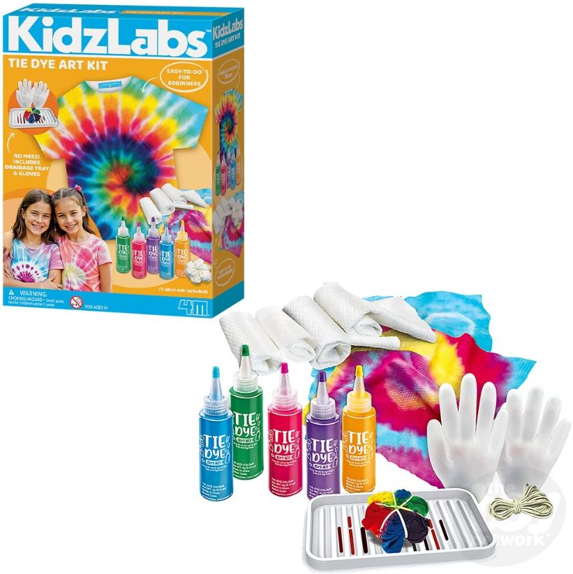 Kidz Maker Tie-Dye Art Kit