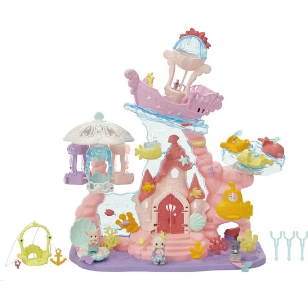 Calico Critters Baby Mermaid Castle
