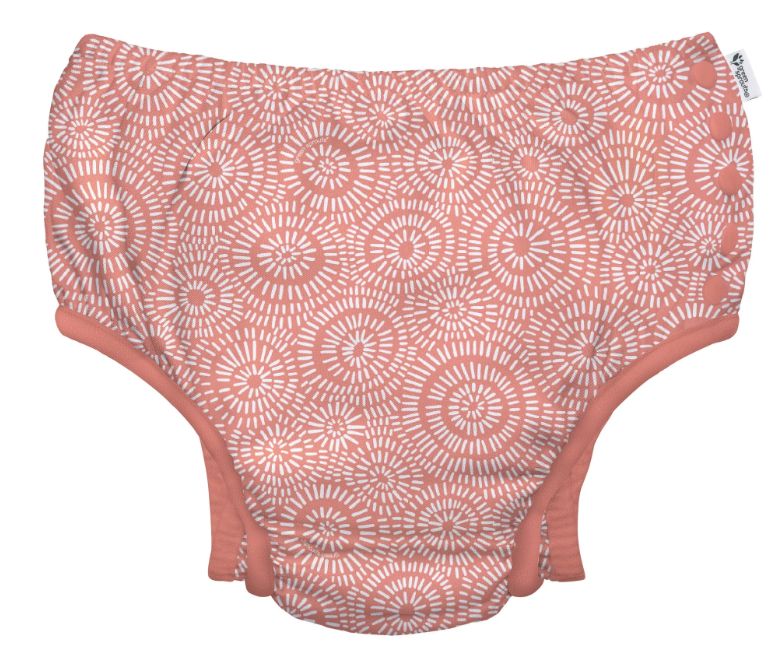 Green Sprouts Eco-Snap Swim Diaper- Peach Burst