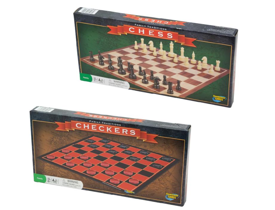 Family Traditions Checker/Chess
