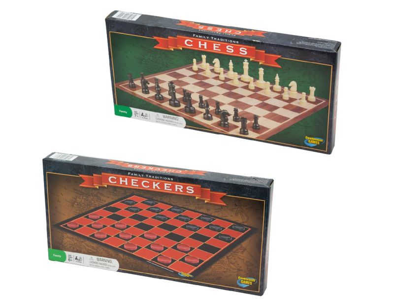 Family Traditions Checker/Chess