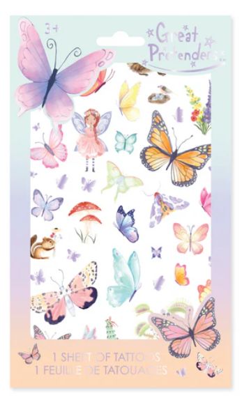 Great Pretenders Float Like A Butterfly Tattoos