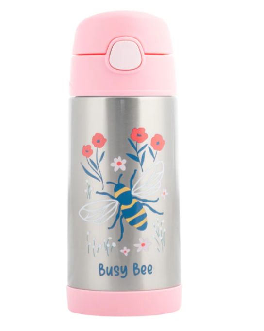 Stephen Joseph Stainless Water Bottle- Bee