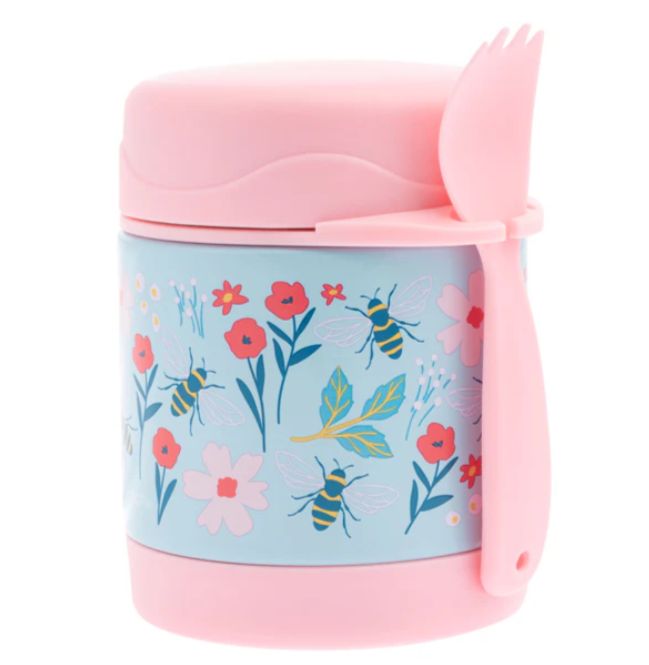 Stephen Joseph Insulated Food Jar- Bee