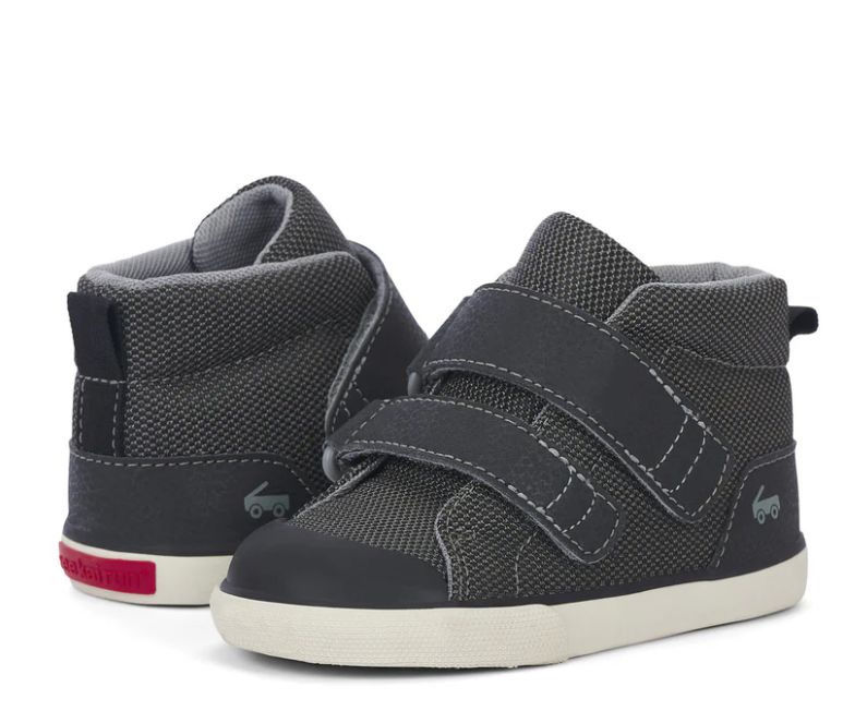 See Kai Run Dean Adapt Hi-Top- Black