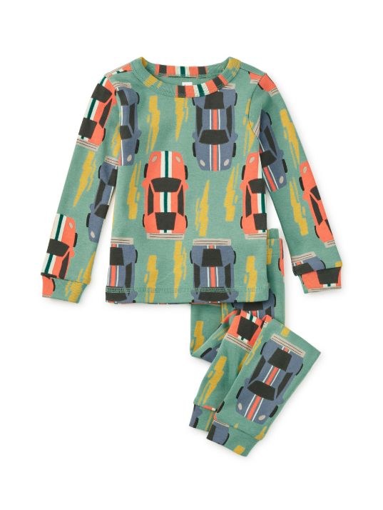 Tea Goodnight Pajama Set- Sleep Racer