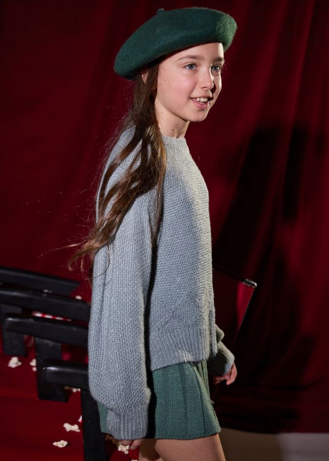 Mayoral Junior Girls Sweater- Jade