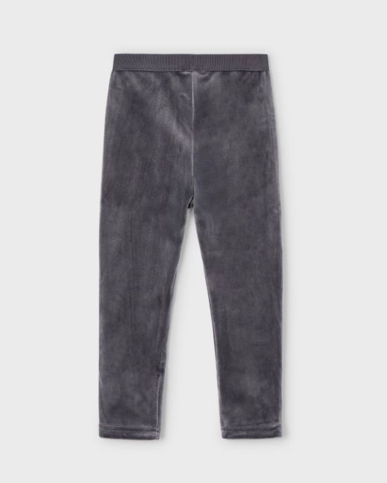 Mayoral Basic Velvet Leggings- Lead