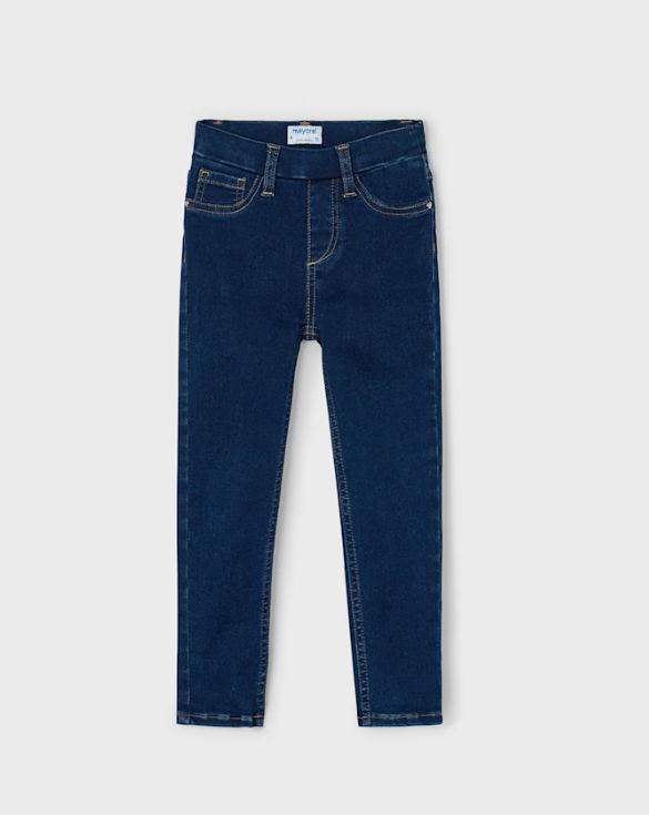 Mayoral Girls Denim Jeggings- Dark
