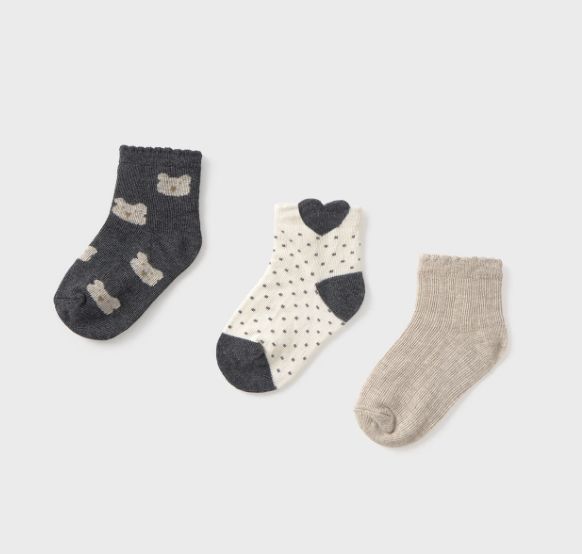 Mayoral 3pk Infant Boy Socks