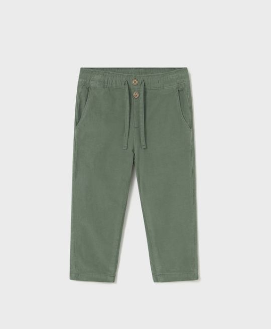 Mayoral Micro Corduroy Pants- Fir Green