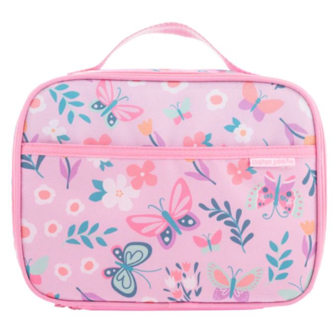 Stephen Joseph Junior Lunch Box- Lilac Butterfly