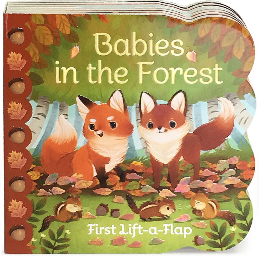 Babies in Forest Lift-a-Flap Board Book