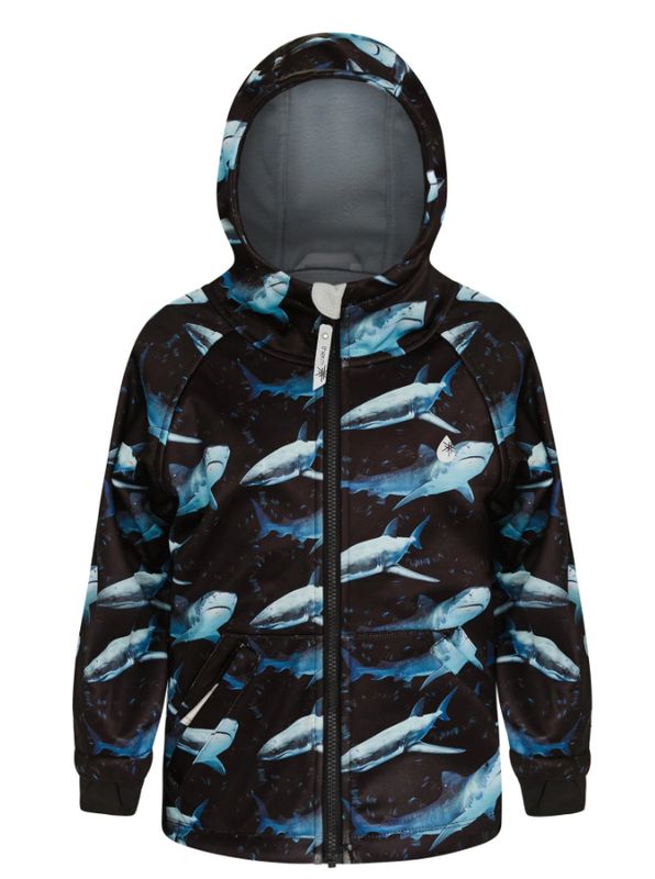 Therm Kids Infant All-Weather Hoodie- Black Shark