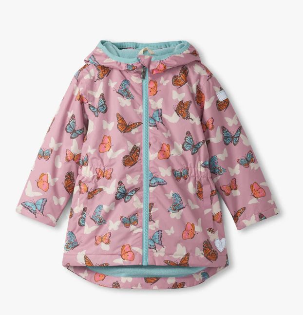 Hatley Butterfly Rain Jacket- Lavender