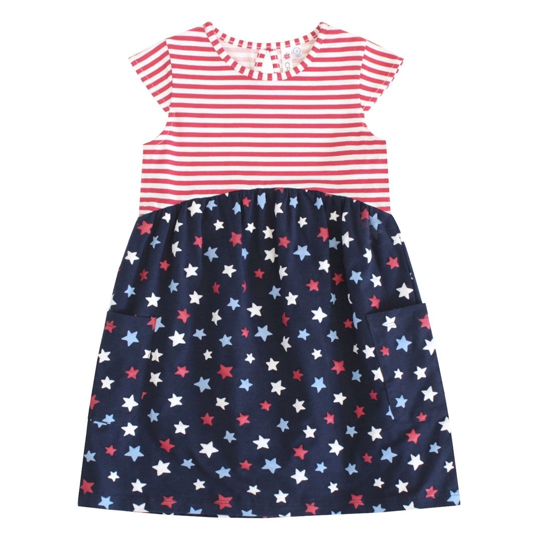 Globaltex stars &amp; stripes dress