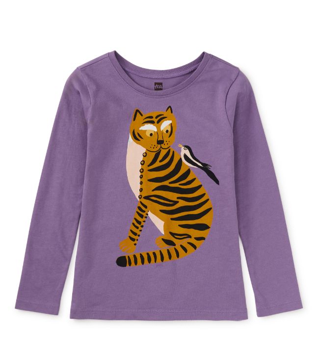 Tea Long Sleeve Tiger &amp; Magpie Tee
