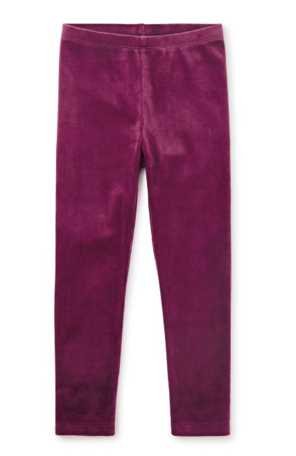 Tea Velour Leggings- Cosmic Berry