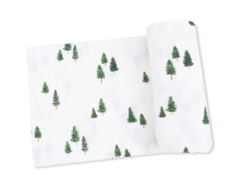 Angel Dear Swaddle Blanket- Tiny Forest