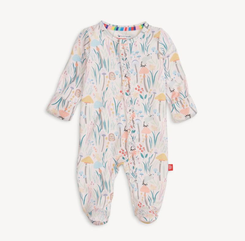 Magnetic Me Shroom Bloom Footie- Pink