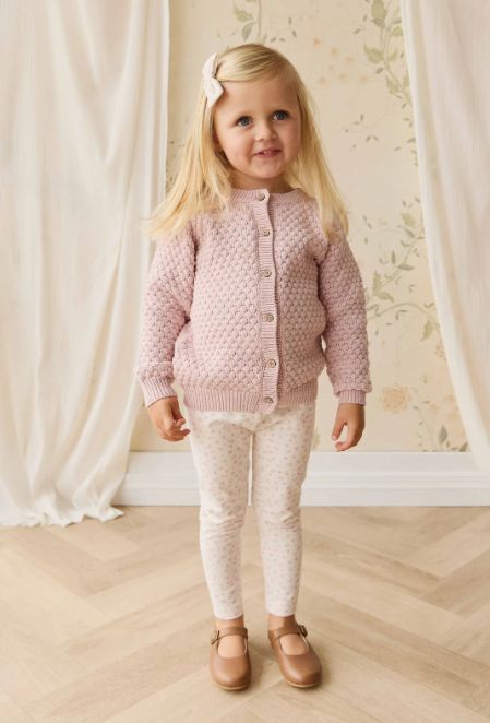 Jamie Kay Maple Cardigan- Pastel Pink