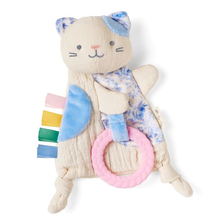 Itzy Ritzy Crinkle Teether Doll- Kitty