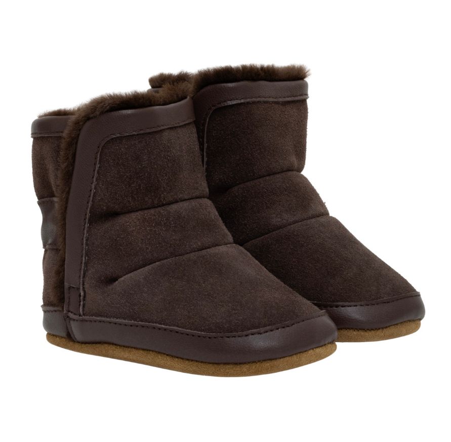 Robeez Cozy Cuff Boots- Brown