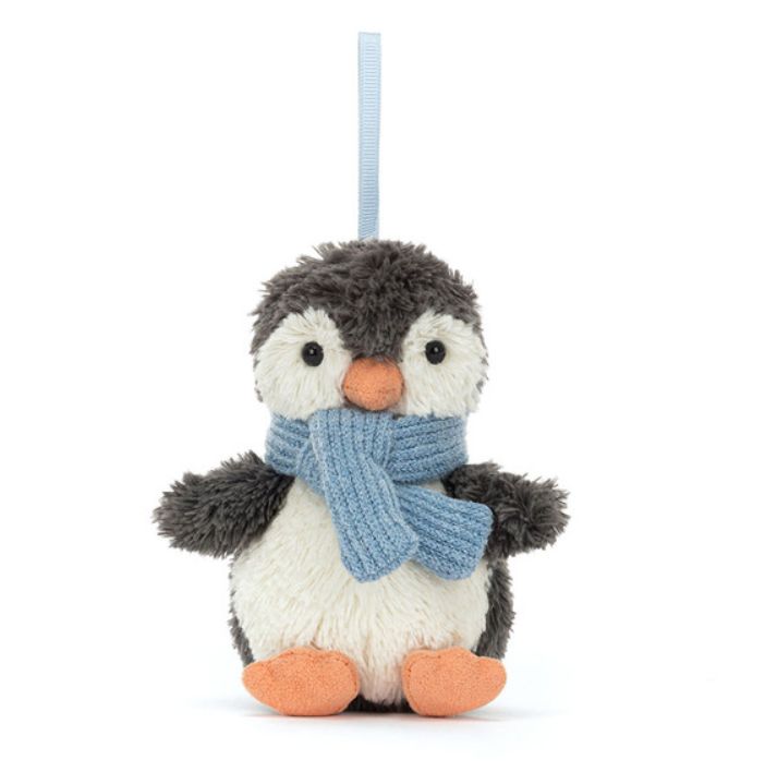 Jellycat Peanut Pengun with Scarf Ornament