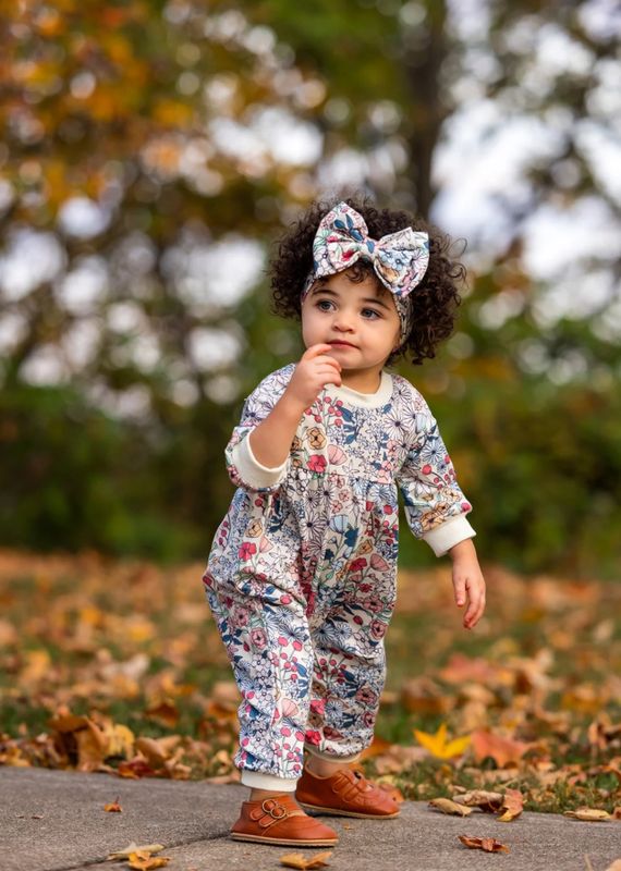 Mabel &amp; Honey Melody Romper- Floral Print